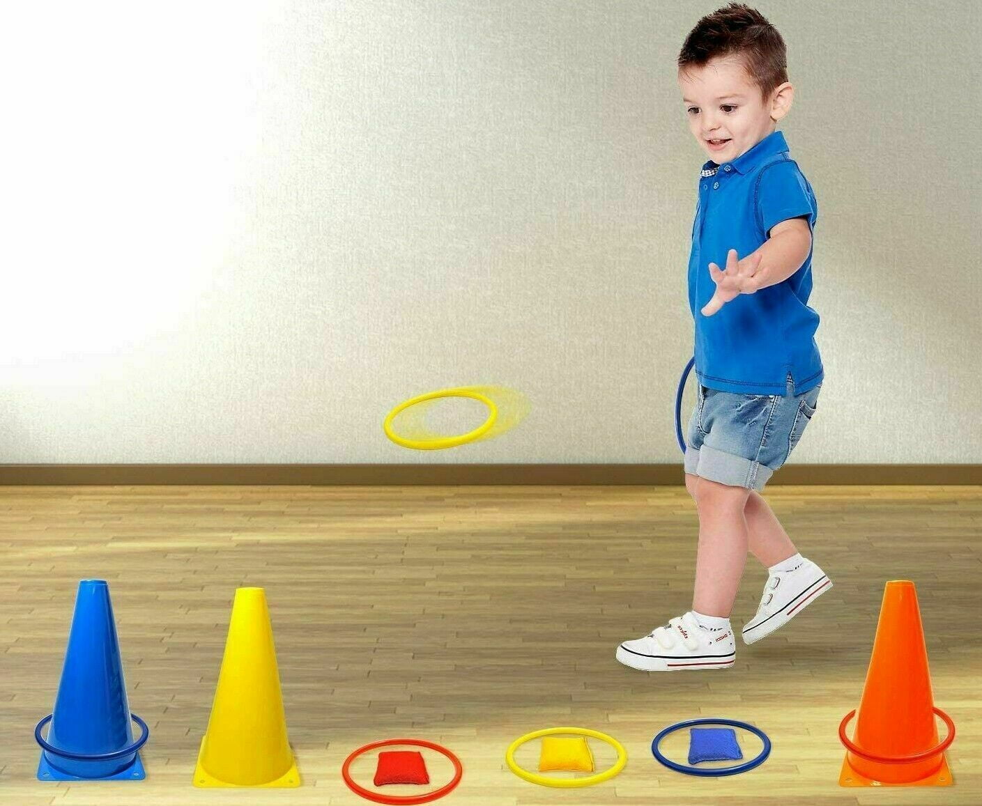 Plastic Tower Ring Toss Throw Game For Kids, Concentration, Child Age  Group: 4-6 Yrs at Rs 185/piece in Meerut